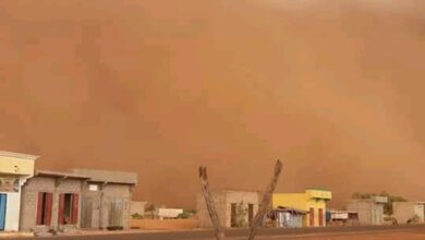 صورة أمطار جيدة  على عموم  مقاطعة كيفه