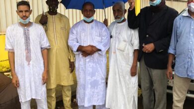 صورة بيساو : إنطلاق قافلة من السيارات تحت إشراف القنصلية وجمعية adam