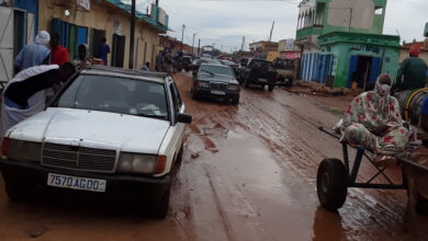 صورة بسبب التساقطات : مدينة كيفة في وضعية لاتحسد عليها