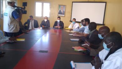 صورة كيفه : تآزر تجتمع بالسلطات الجهوية في المدينة