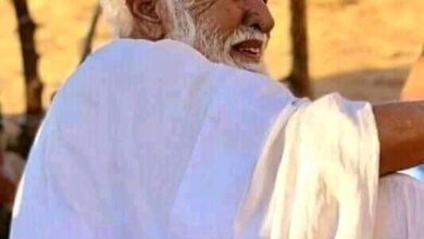 صورة كيفه / الشاعر الكبير أيوب النجاشي في رثاء الفقيد العالم لمرابط أحمد فال ولد أحمدنا