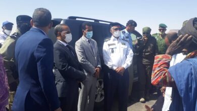 صورة كيفه / وزير النقل يدشن طريق كيفه بومديد