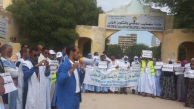 صورة حصيلة اليوم الأول من إضراب المدرسين