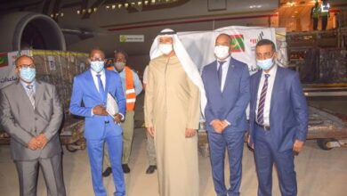 صورة دولة الامارات تقدم مساعدات غذائية وطبية لبلادنا