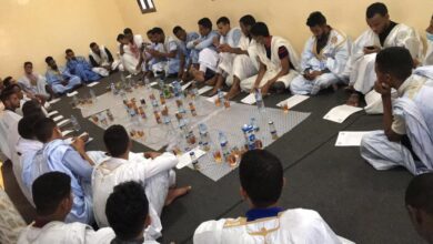 صورة إجتماع تأسيسي لرابطة شباب بلدية الملكه