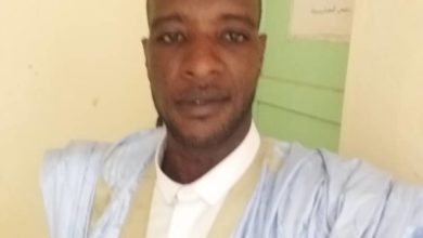 صورة كيفه / أحمد ولد أنكليل يشكر جميع المعزين في وفاة والده