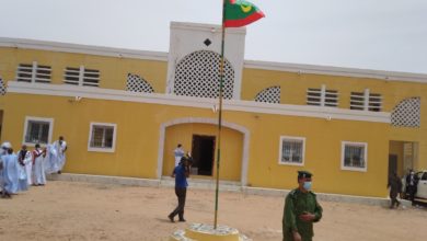 صورة كيفه / مندوببة تآزر تشيد مدرسة كبيرة في مدينة أفام لخذيرات