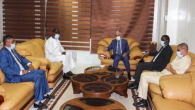 صورة وزير الثقافة يستقبل سفير دولة غامبيا