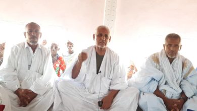 صورة كنكوصة/ إنضمامات جديدة لحلف العدالة و المساواة الذي يتزعمه الوزير السابق كابه ولد أعليوه