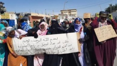 صورة نواذيبو / مسيرة نسائية للمطالبة بتخفيض الأسعار