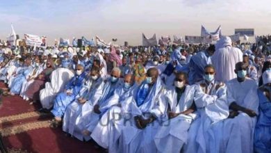 صورة حزب الإتحاد من أجل الجمهورية يحشد أنصاره في مهرجان كبير في العاصمة نواكشوط