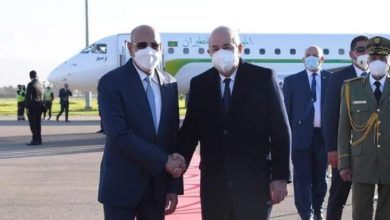 صورة غزواني يواصل زيارته للجزائر ويعقد لقاء مع الرئيس عبد المجيد تبون