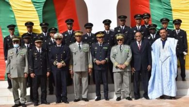 صورة ولد مكت يشرف على تخرج دفعة جديدة من الطيارين العسكريين