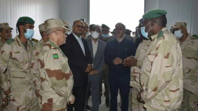 صورة روصو / تدشين منشآت تابعة للجيش الوطني في مدينة روصو