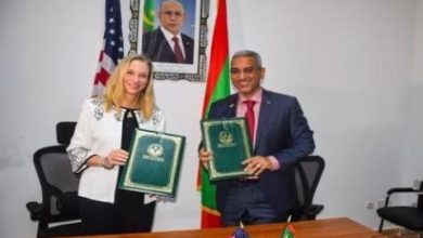 صورة دعم أمريكي ب 9,5  مليون دولار للبحث عن المياه الجوفية في الشمال الموريتاني