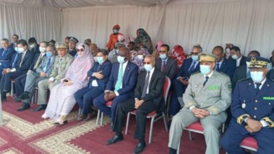 صورة وفد وزاري يقوم بزيارة ميدانية للحدود الموريتانية المالية