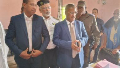 صورة كيفه/ والي لعصابه في زيارة صباحية لإدارة شركة المياه في كيفه لحثها على تقريب الخدمات من المواطنين ( فيديوهات)