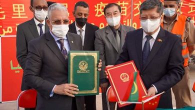 صورة موريتانيا تتسلم كمية كبيرة من لقاح فيروس كورونا مقدمة من السفارة الصينية