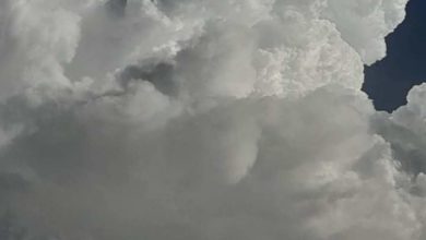 صورة أمطار غزيرة على بعض القرى شرق مدينة كيفه