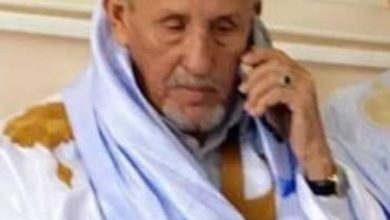 صورة كيفه/ أحمدناه ولد خطره ولد احمللمين يعزي أسرة أهل بوسيف الكريمة
