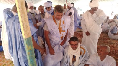 صورة كندره/ وفود التعزية في وفاة المرحوم عثمان ولد المختار تتواصل لليوم الثالث