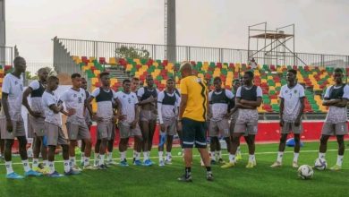 صورة فوز المنتخب الموريتاني للمحليين على نظيره المالي في مباراة لكرة القدم