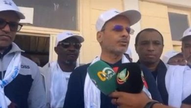 صورة رئيس حزب الإنصاف يزور الأحياء المتضررة من السيول في ولايات نواكشوط