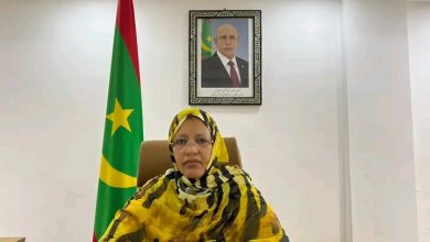 صورة مفوضة الأمن الغذائي تعود إلى نواكشوط قادمة من القاهرة