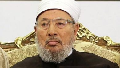 صورة أنباء عن وفاة العلامة يوسف القرضاوي