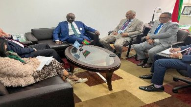 صورة ولد مرزوك يستقبل الممثل السامي لتحالف الأمم المتحدة  لحوار الحضارات