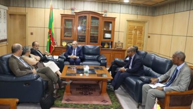 صورة وزير العدل يستقبل السفير الفرنسي