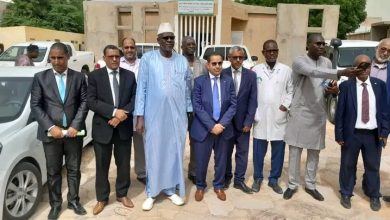 صورة وزير الثروة الحيوانية المالي يزور معهد البحوث و النظام الرعوي في نواكشوط