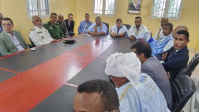 صورة كيفه/ تبادل للمهام بين الوالي محمد ولد أحمد مولود و الوالي الجديد عبد الرحمن ولد الحسن