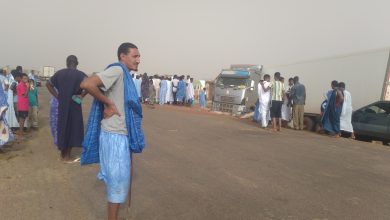 صورة أغورط / شاحنة مغربية تصدم طفلة صغيرة في طريقها إلى المدرسة