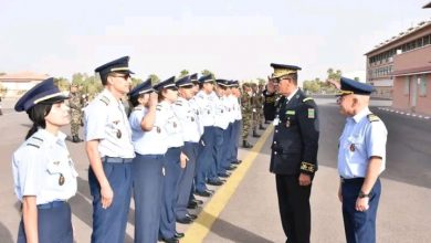 صورة قائد الجيش الجوي الموريتاني يؤدي زيارة للمملكة المغربية