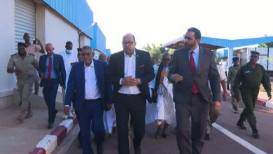 صورة وزير التنمية الحيوانية يزور المصالح التابعة لقطاعه بولاية الحوض الشرقي