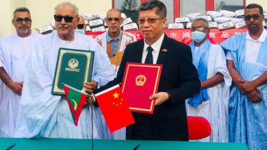 صورة سفارة الصين تقدم ألف سلة غذائية لفائدة سكان مدينة شنقيط 