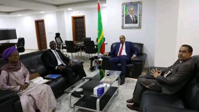 صورة وزير التنمية الحيوانية يستقبل ممثل برنامج الأمم المتحدة للتنمية