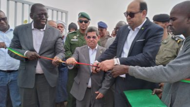 صورة كيفه /  وزير التنمية الحيوانية يدشن منشآت هامة تابعة لقطاعه بمناسبة عيد الاستقلال الوطني