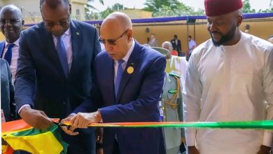 صورة ولد الغزواني يدشن المقر الجديد لسفارة موريتانيا في النيجر 