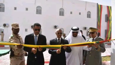 صورة وزير الدفاع الوطني يشرف على تدشينات بكلية الدفاع