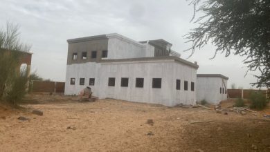 صورة أغورط / الحاج ولد الشيخ يكتب عن تأخر الأشغال في مبنى الثانوية