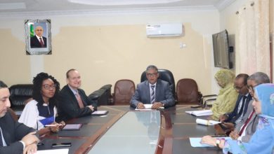 صورة وزير التهذيب الوطني يجري مباحثات مع الممثلة المقيمة لصندوق النقد الدولي