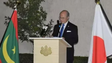 صورة سفير اليابان : قمنا بتمويل  40 مشروعا في موريتانيا بغلاف مالي قدره 100 مليون دولار  