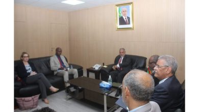 صورة المندوب العام التآزر يجري مباحثات مع بعثة من هيئة الأمم المتحدة للمساعدة الانتخابية