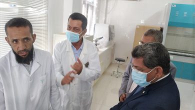 صورة كيفه / والي لعصابه يؤدي زيارة مفاجئة لمركز إستطباب كيفه 