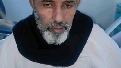 صورة الإعلان عن وفاة الصحفي محمد الأمجد ولد محمد الأمين 