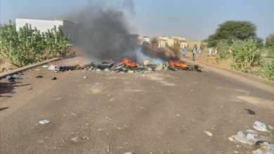 صورة أفام لخذيرات / تلاميذ الإعدادية يخرجون في تظاهرة غاضبة احتجاجا على نقص الأساتذة