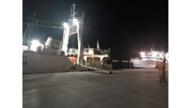 صورة بدء أنشطة الصيد الصناعي والشاطئ بمدينة نواذيبو 