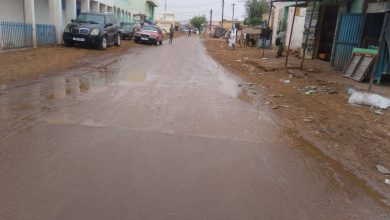صورة كيفه/ أمطار خفيفة وأنواء تخيم على سماء المدينة